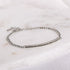 BE STRONG AND COURAGOUS FOR I AM WITH YOU- DAINTY CHAIN BRACELET - Inspiration Co.