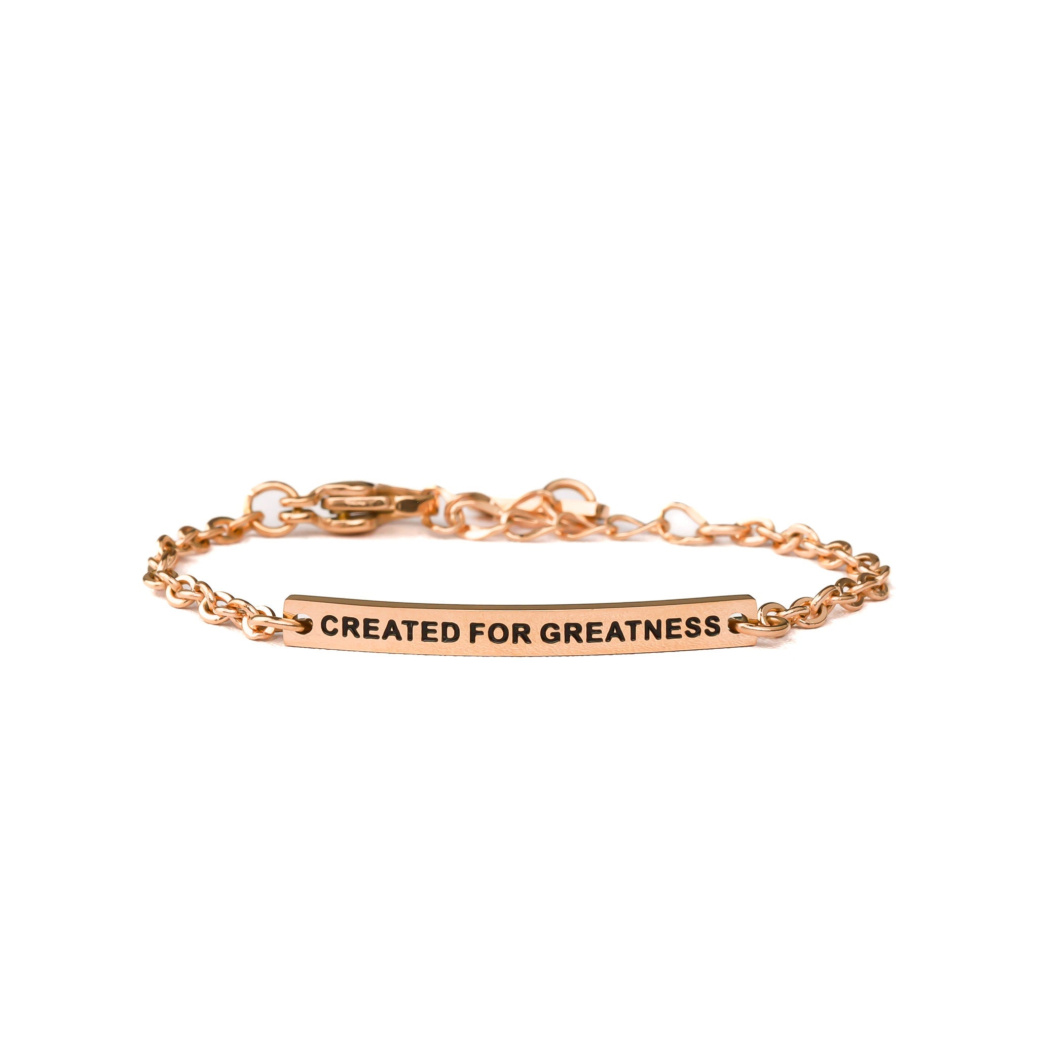 CREATED FOR GREATNESS - KIDS CHAIN BRACELET - Inspiration Co.