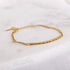 GOD IS WITHIN HER, SHE WILL NOT FAIL- DAINTY CHAIN BRACELET - Inspiration Co.