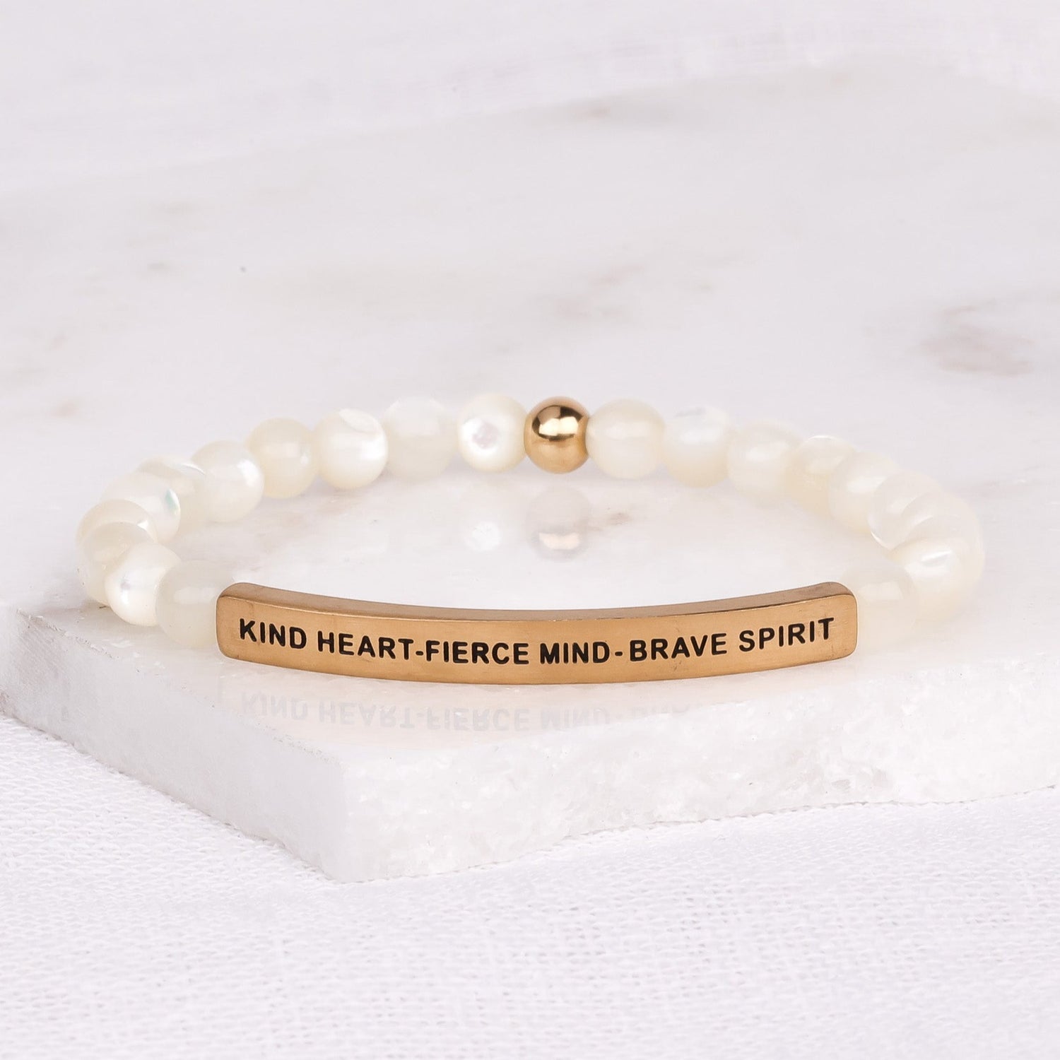 Inspire Me Bracelets -Kind Heart - Fierce Mind - Brave Spirit