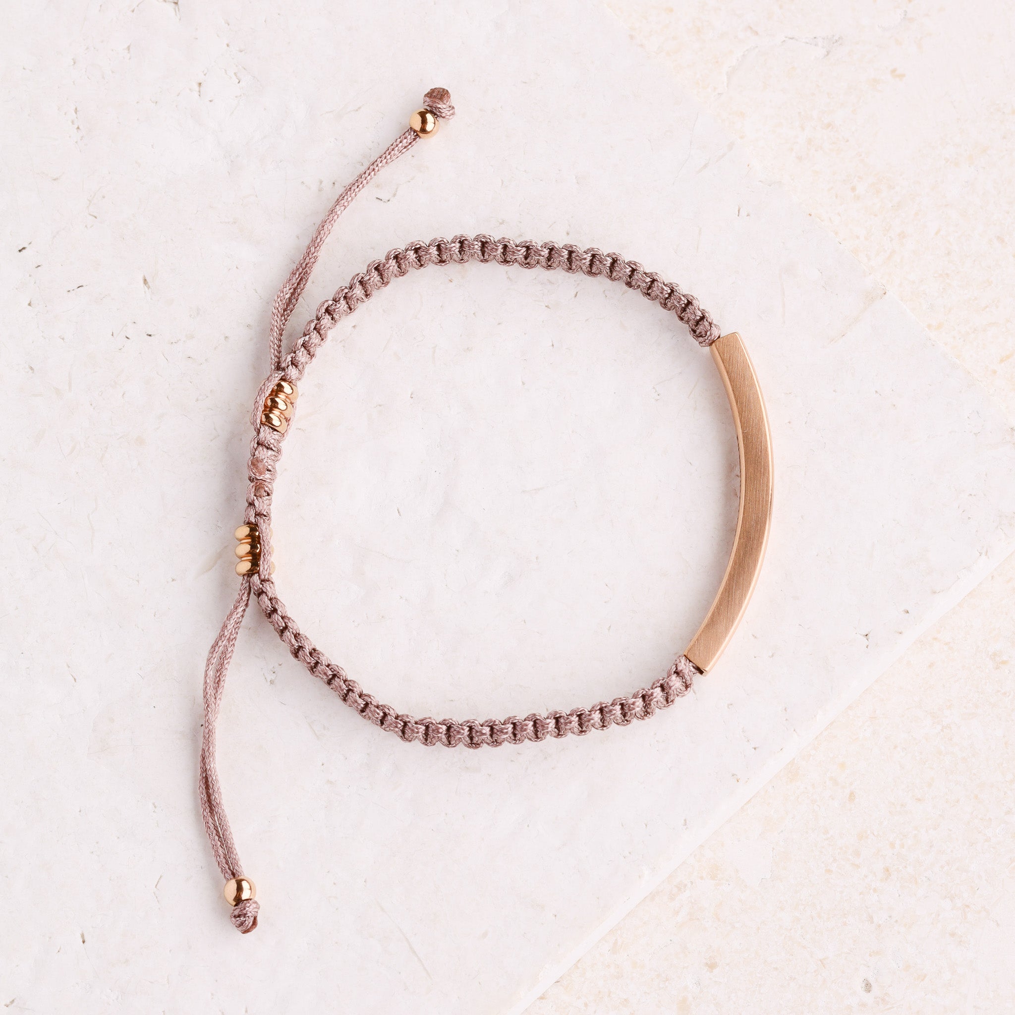 SHE BELIEVED SHE COULD SO SHE DID ROPE BRACELET - Inspiration Co.