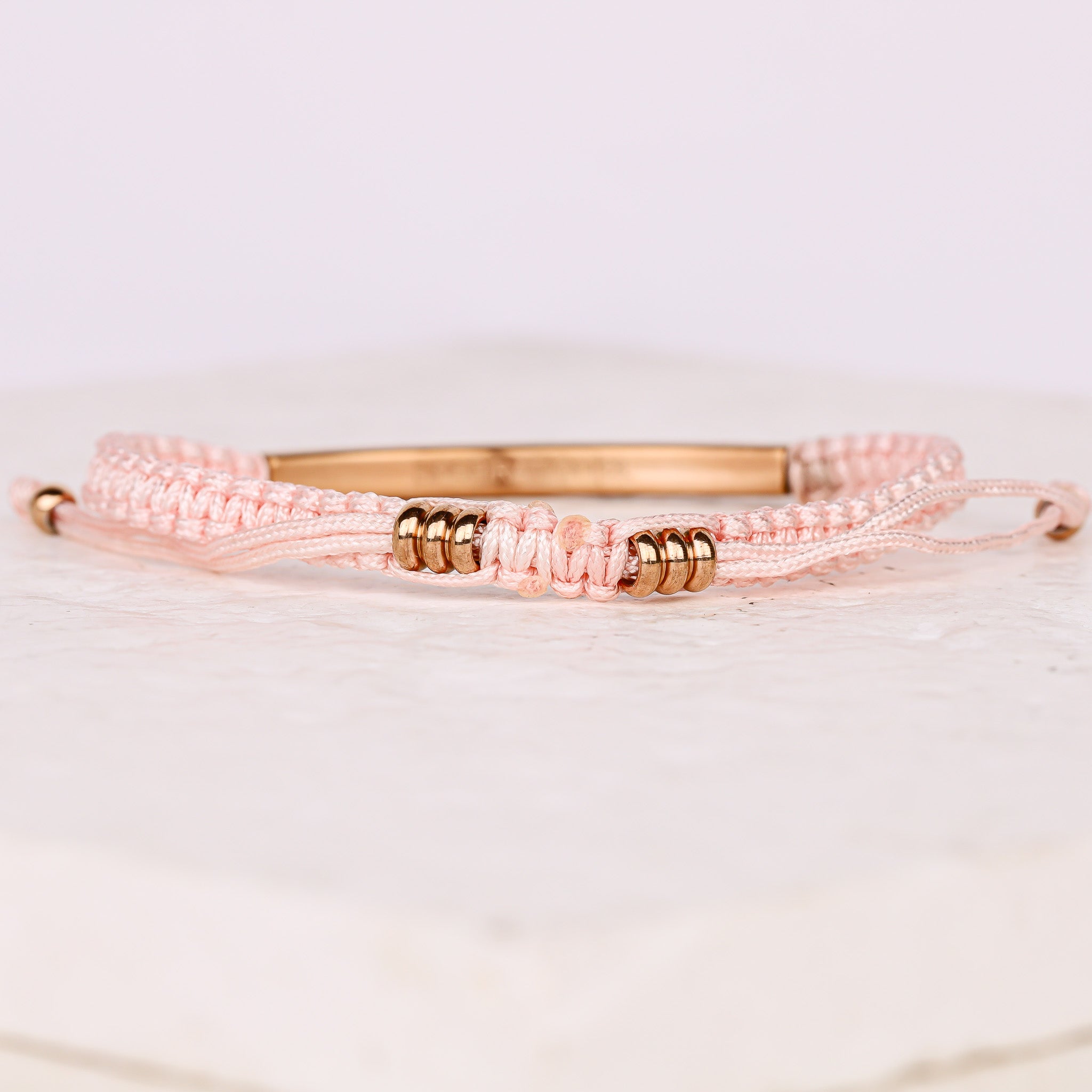 SHE BELIEVED SHE COULD SO SHE DID ROPE BRACELET - Inspiration Co.