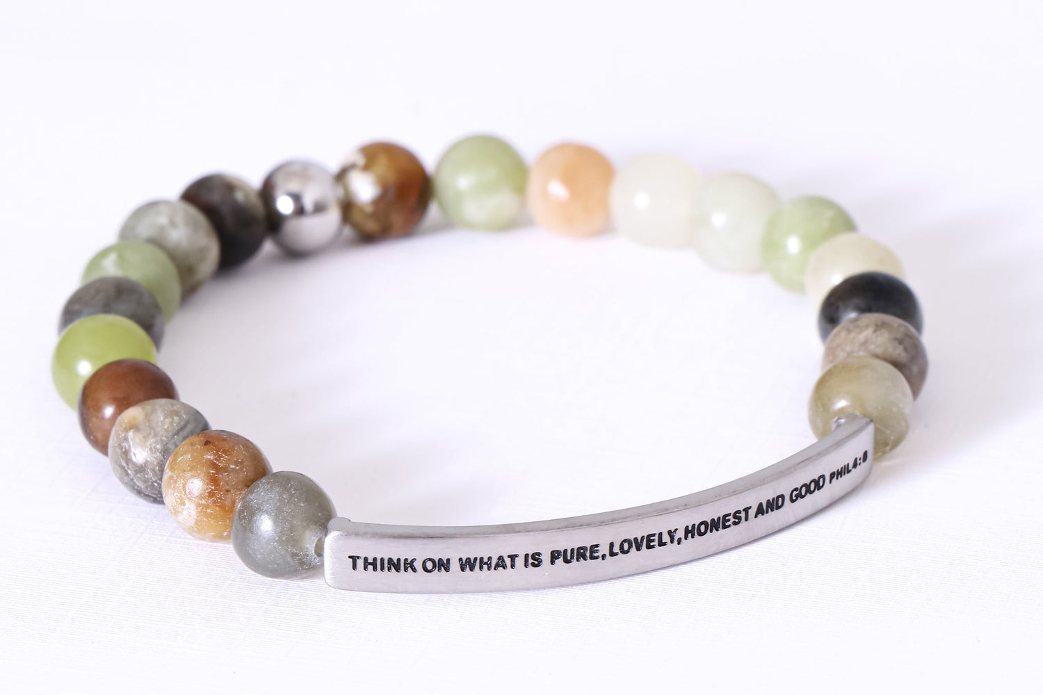 THINK ON WHAT IS PURE, LOVELY, HONEST, AND GOOD PHIL 4:8 - Inspiration Co.