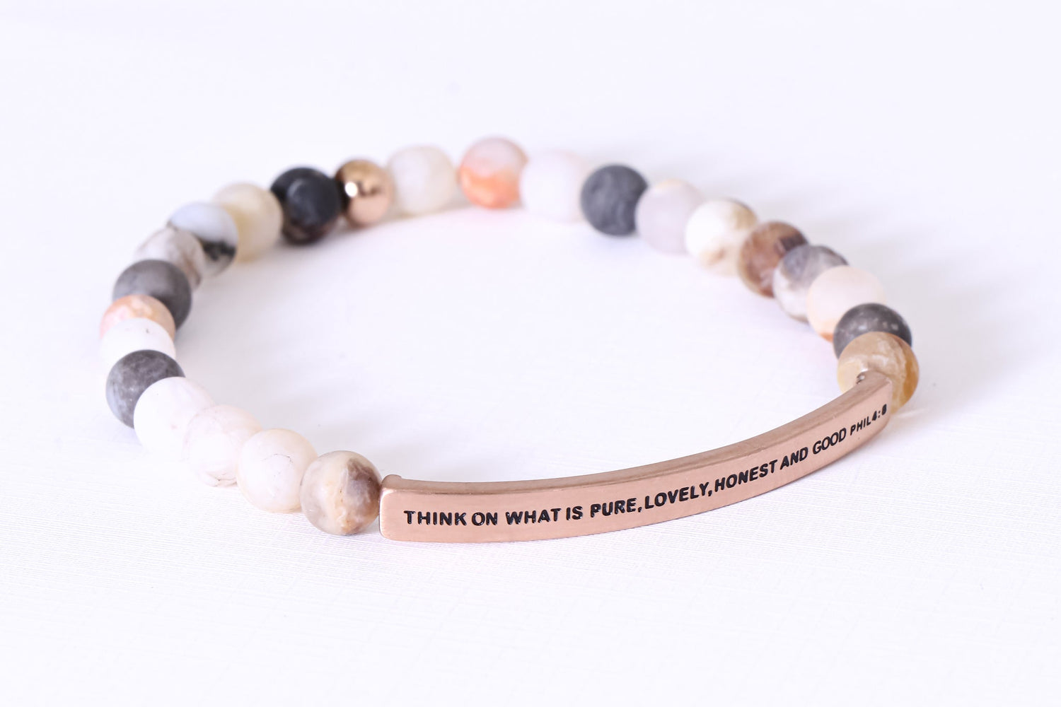 THINK ON WHAT IS PURE, LOVELY, HONEST, AND GOOD PHIL 4:8 - Inspiration Co.