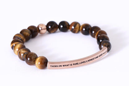 THINK ON WHAT IS PURE, LOVELY, HONEST, AND GOOD PHIL 4:8 - Inspiration Co.