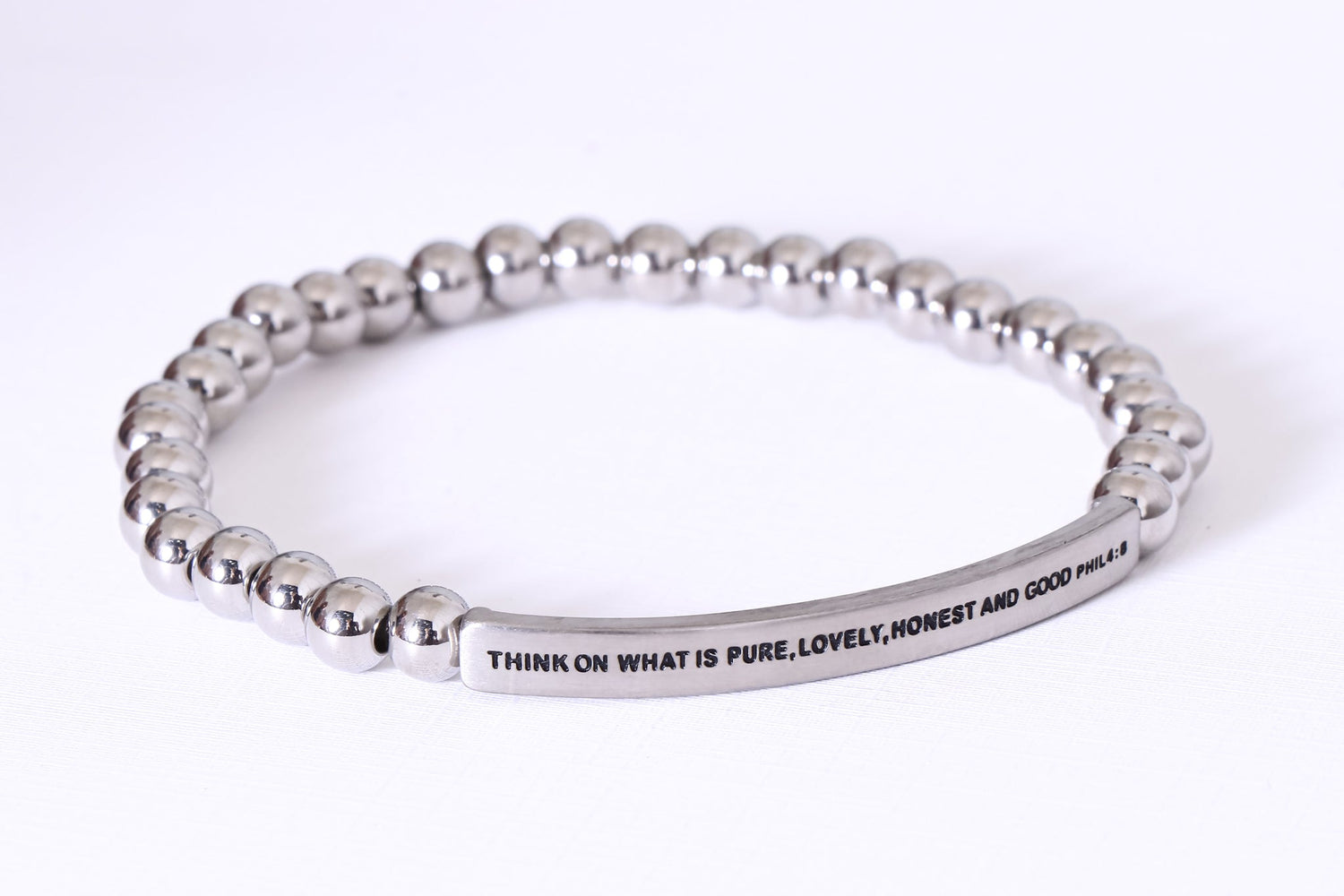 THINK ON WHAT IS PURE, LOVELY, HONEST, AND GOOD PHIL 4:8 - Inspiration Co.