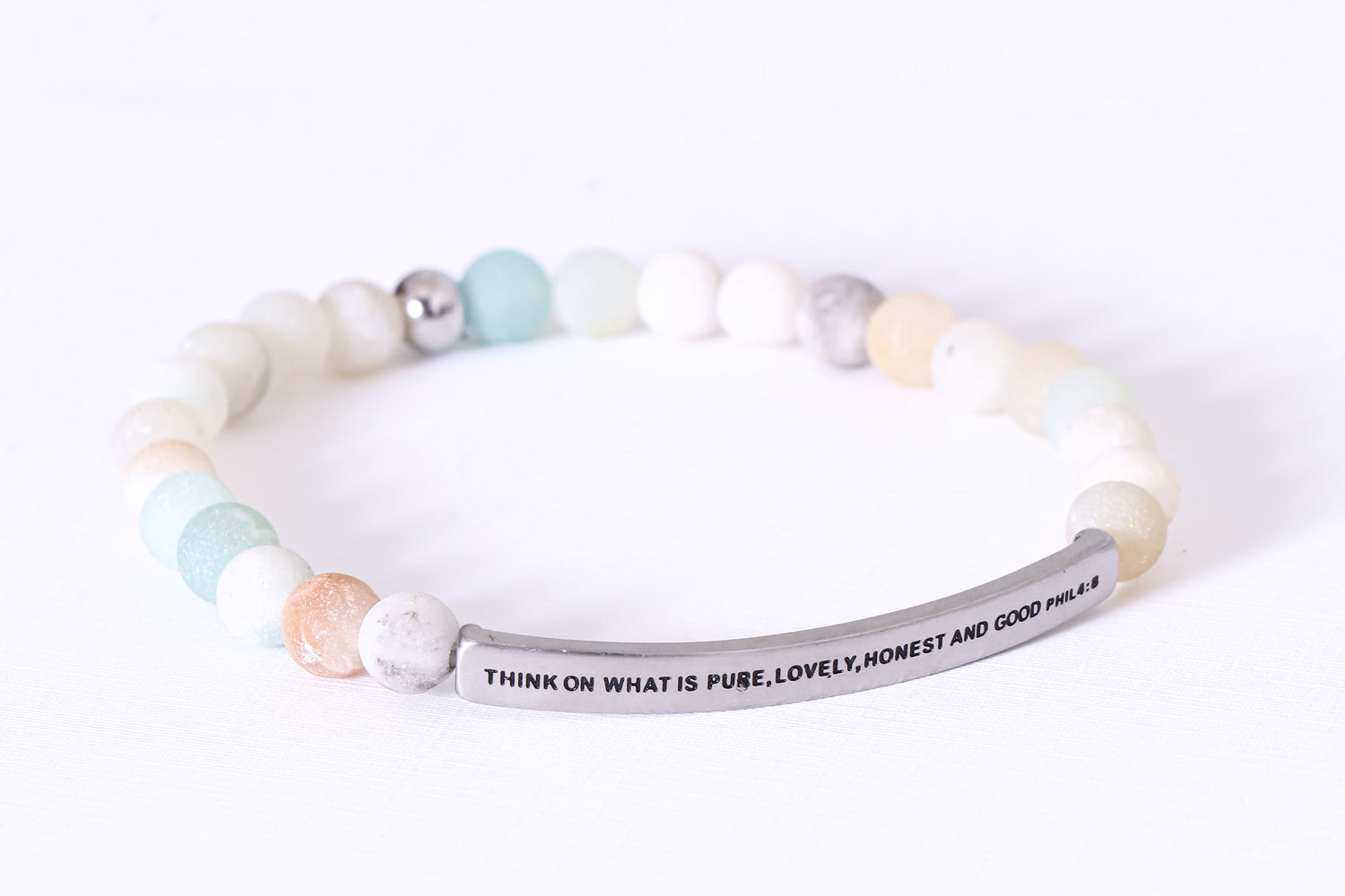 THINK ON WHAT IS PURE, LOVELY, HONEST, AND GOOD PHIL 4:8 - Inspiration Co.