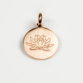 WATER LILY BIRTH-FLOWER PENDANT - Inspiration Co.