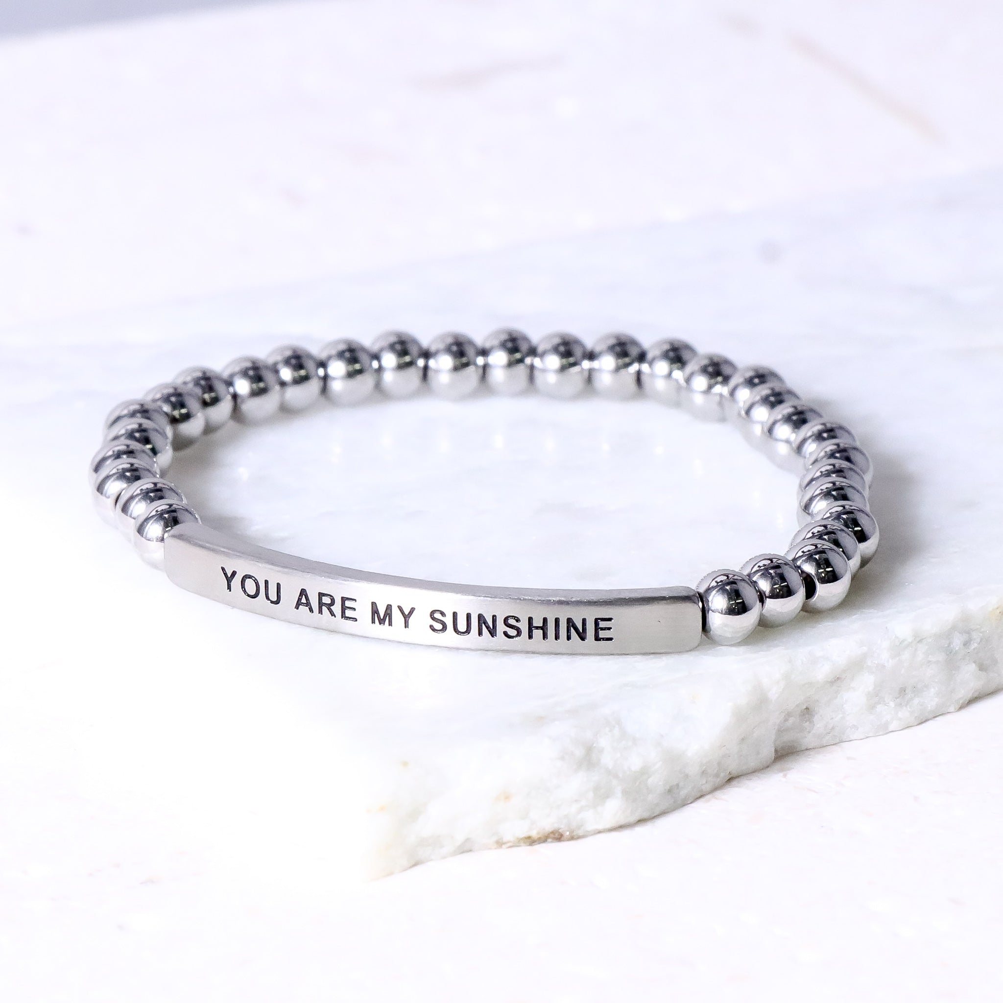 Sunshine Tag Chain Bracelet
